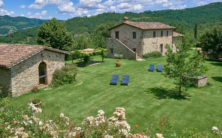 luxury vacation villa Arcelle with private garden